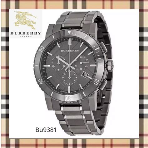 burberry herren uhr bu9381 chronograph gunmetal|burberry chronograph dial.